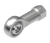 Piston rod attachments